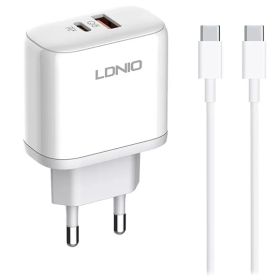 LDNIO brzi punjač 45W A2526C QC4.0 Dual USB-A/USB-C ,Type - C