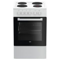 BEKO FSS 56000 GW Električni šporet sa ringlama, 60 L
