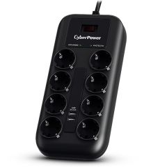 CYBERPOWER P0820SUF0-DE  produžni kabal 8 utičnica, 1.8m, zaštita od prenapona