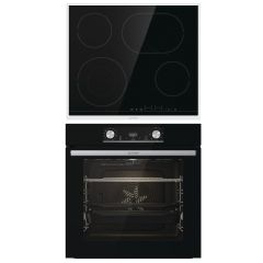 GORENJE BLACK STEAM ugradni set BOSX6737E06BG + ECT43X