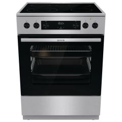 GORENJE GECS6C70XPA Električni šporet, Sivi, Staklokeramička, 71 l