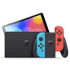 Nintendo Switch OLED (Neon Red and Blue Joy-Con) Konzola